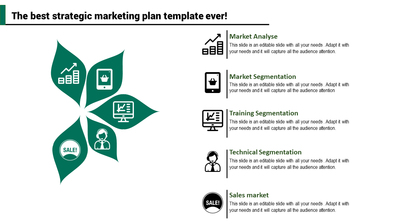 Affordable Strategic Marketing Plan Template Presentation